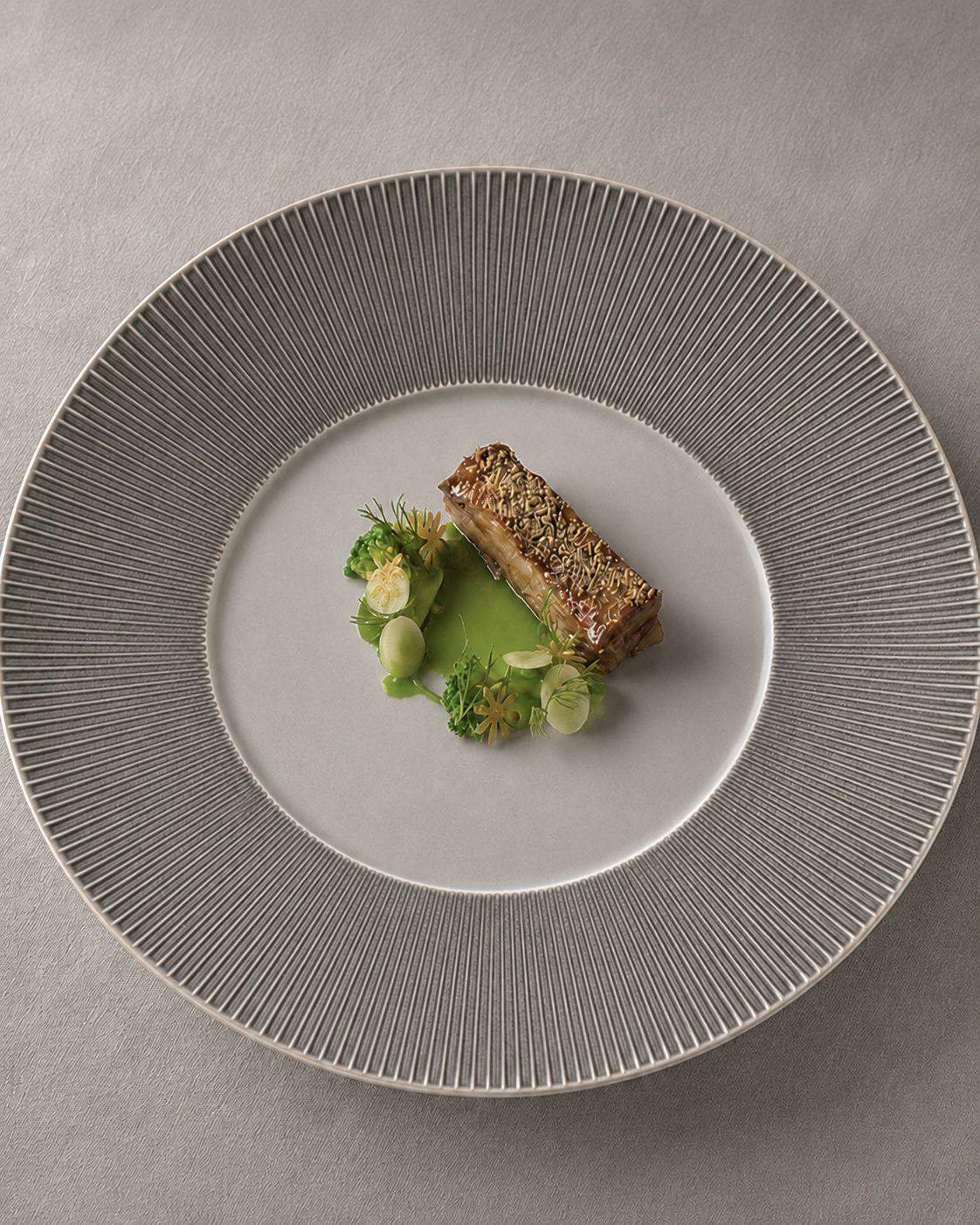 Une assiette de la table du Costa Salina