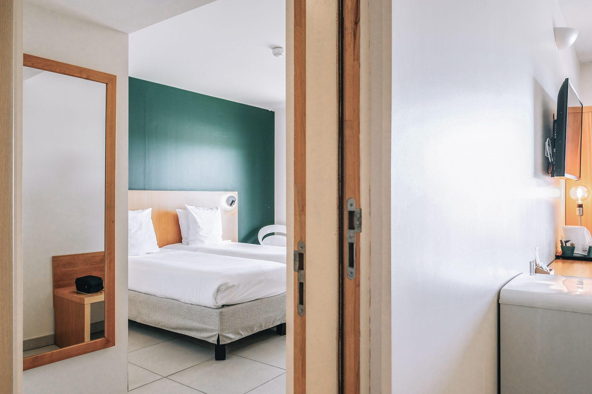 La chambre Familiale avec balcon de l’Hôtel Costa Salina