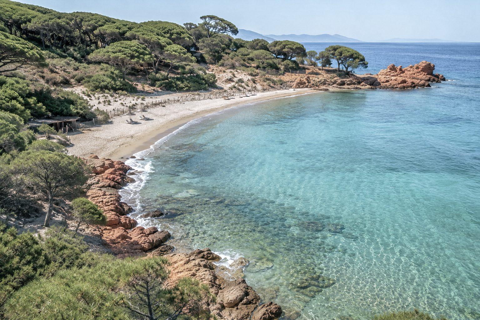 Le golfe de Porto-Vecchio vu depuis l’hôtel Costa Salina