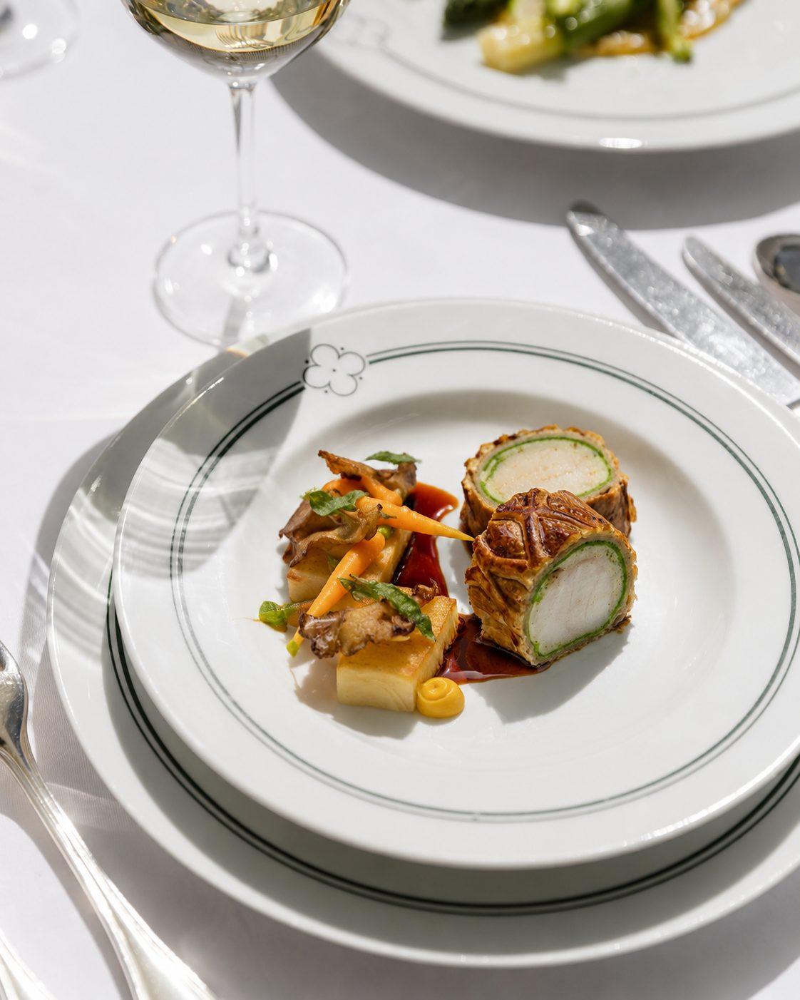 Un plat de la carte bistronomique