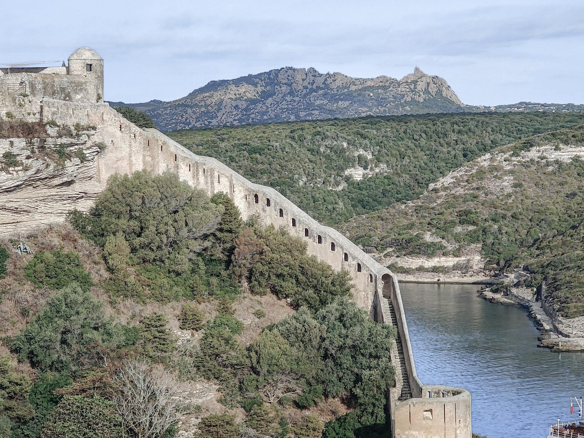 Le chemin de ronde de Bonifacio
